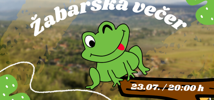 Žabarska večer u subotu na Progonu