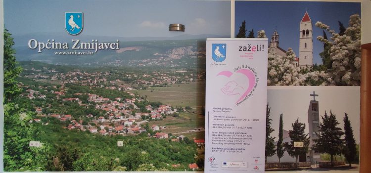 Oglas za prijam u radni odnos na određeno vrijeme Viši stručni suradnik – voditelj projekta “Zaželi kvalitetu života u Zmijavcima“