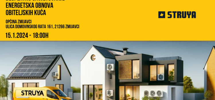 Energetska obnova obiteljskih kuća